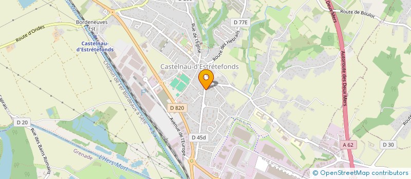 localisation de l'entreprise MADAME AURELIE CHARCO  CASTELNAU-D'ESTRETEFONDS