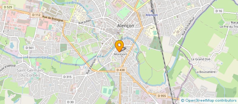 localisation de l'entreprise MADAME AURELIE CHARDON à ALENCON