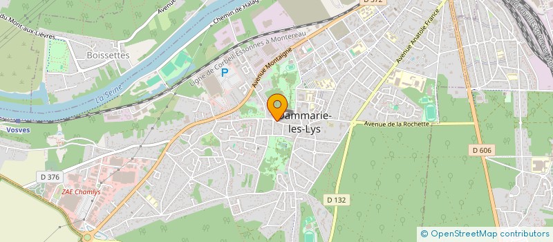 localisation de l'entreprise MADAME AURELIE CHARPENTIER à DAMMARIE-LES-LYS