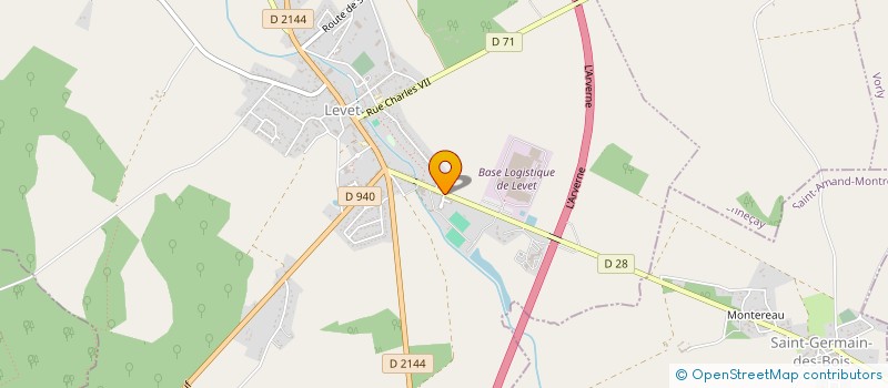 localisation de l'entreprise MADAME AURELIE CHEMIN  LEVET