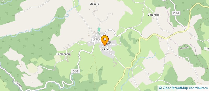 localisation de l'entreprise MADAME AURELIE CHENILLOT  GORSES