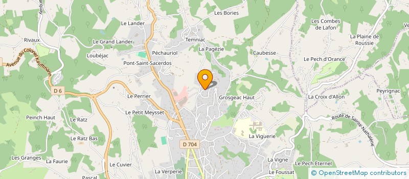 localisation de l'entreprise MADAME AURELIE CHEREL  SARLAT-LA-CANEDA