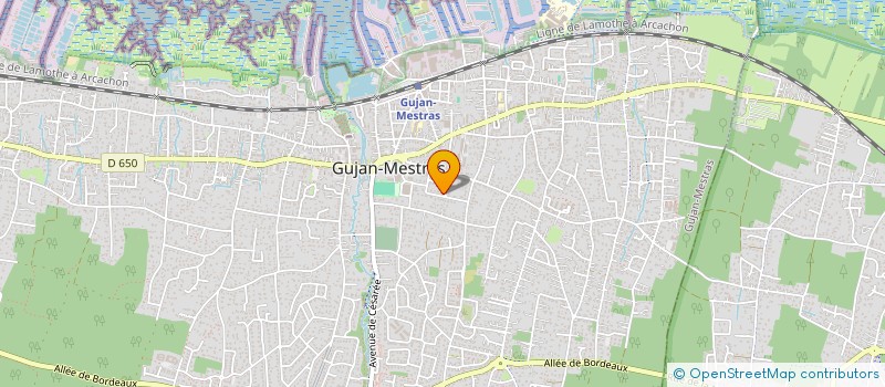 localisation de l'entreprise MADAME AURELIE CHIARAPPA à GUJAN-MESTRAS