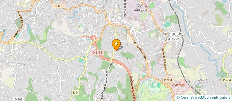 localisation de l'entreprise MADAME AURELIE CHIBOIS à GRASSE