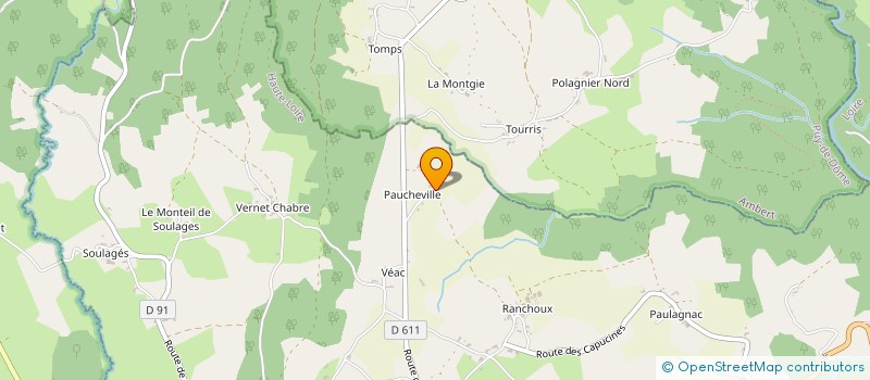 localisation de l'entreprise MADAME AURELIE CHRIST  CRAPONNE-SUR-ARZON