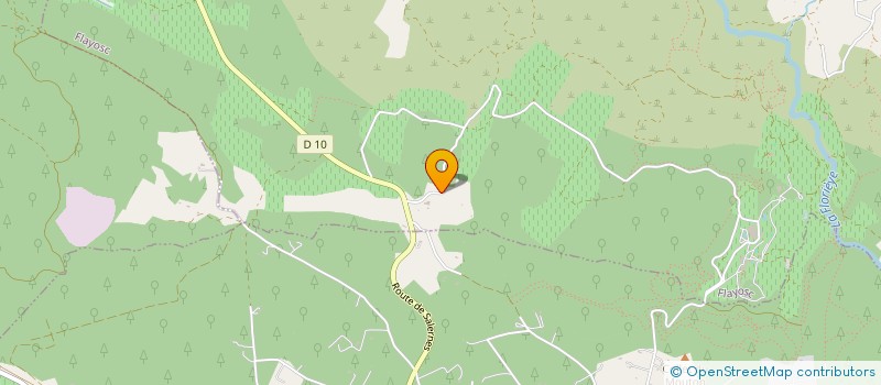 localisation de l'entreprise MADAME AURELIE CILLIERRE  FLAYOSC