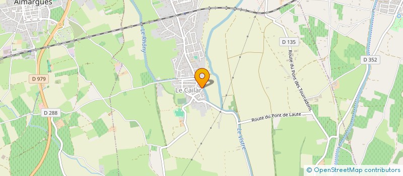 localisation de l'entreprise MADAME AURELIE CLARIMON  LE CAILAR