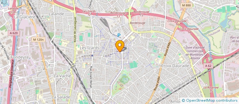 localisation de l'entreprise MADAME AURELIE COHANIER à TOULOUSE