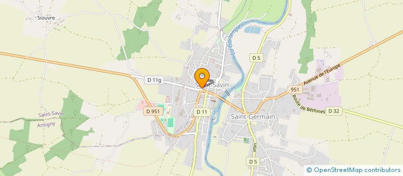 localisation de l'entreprise MADAME AURELIE COLAS  SAINT-SAVIN