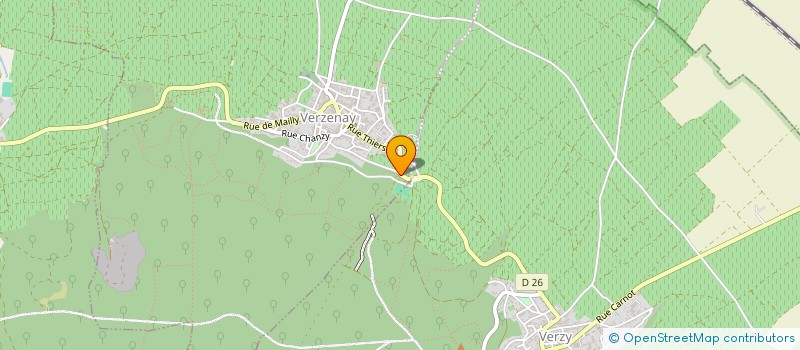 localisation de l'entreprise MADAME AURELIE COLLET  VERZENAY