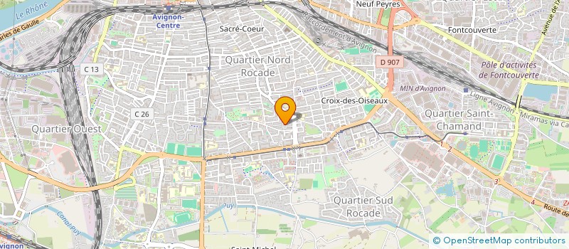 localisation de l'entreprise MADAME AURELIE COLLIN  AVIGNON