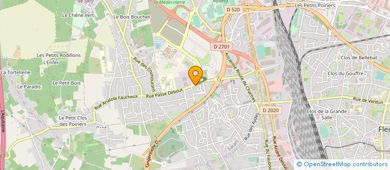 localisation de l'entreprise MADAME AURELIE COLON DE FRANCIOSI à SARAN