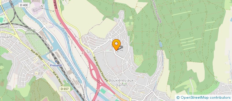 localisation de l'entreprise MADAME AURELIE COMMENVILLE  BOUXIERES-AUX-DAMES