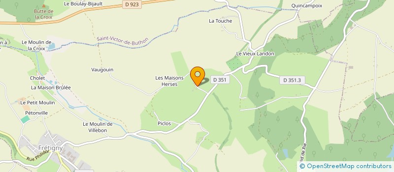 localisation de l'entreprise MADAME AURELIE CORBIN à SAINTIGNY