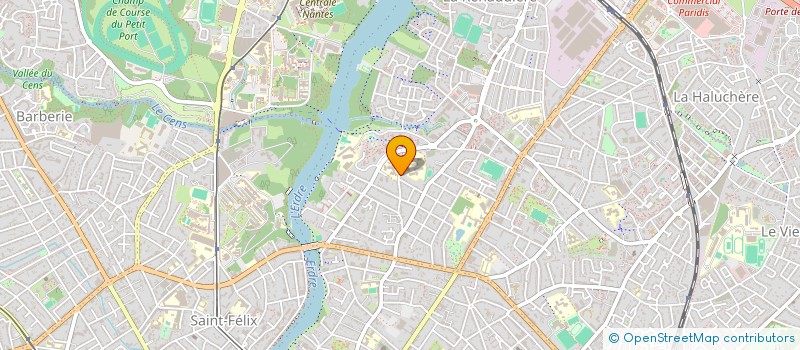 localisation de l'entreprise MADAME AURELIE CORMIER à NANTES