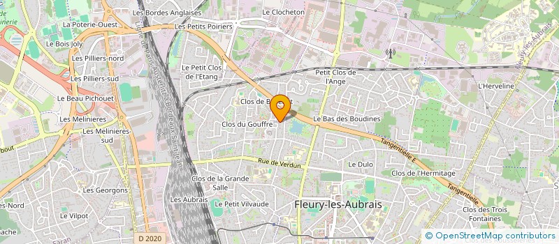 localisation de l'entreprise MADAME AURELIE COSSE à FLEURY-LES-AUBRAIS
