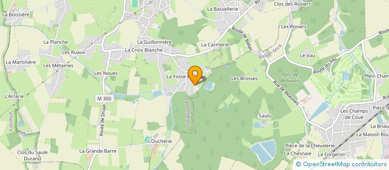 localisation de l'entreprise MADAME AURELIE COTTU  SAVONNIERES