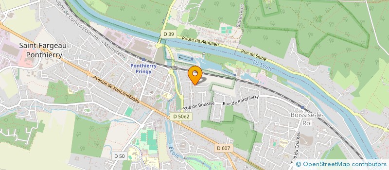 localisation de l'entreprise MADAME AURELIE COUFFI  SAINT-FARGEAU-PONTHIERRY