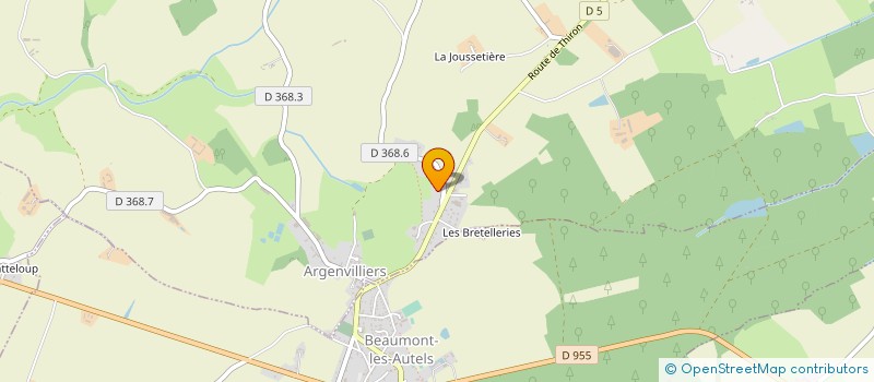 localisation de l'entreprise MADAME AURELIE COULON à HAPPONVILLIERS