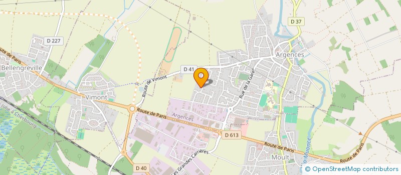 localisation de l'entreprise MADAME AURELIE COURTE  ARGENCES