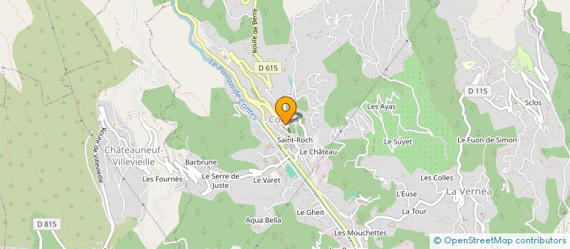 localisation de l'entreprise MADAME AURELIE COURTEL  CONTES