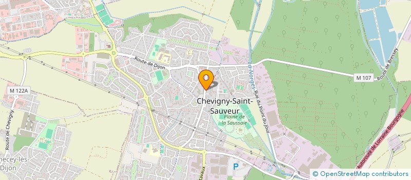 localisation de l'entreprise MADAME AURELIE COUZON  CHEVIGNY-SAINT-SAUVEUR