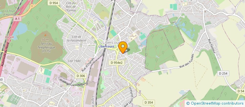 localisation de l'entreprise MADAME AURELIE CREPIEUX  LIBERCOURT