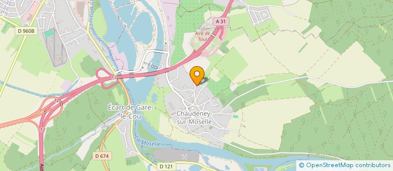 localisation de l'entreprise MADAME AURELIE CRESSON  TOUL