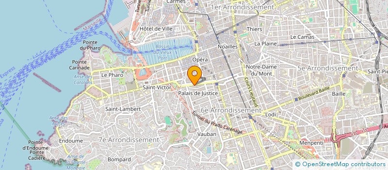 localisation de l'entreprise MADAME AURELIE CROSSE  MARSEILLE