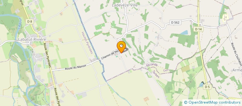 localisation de l'entreprise MADAME AURELIE DA COSTA  ARMENTIEUX