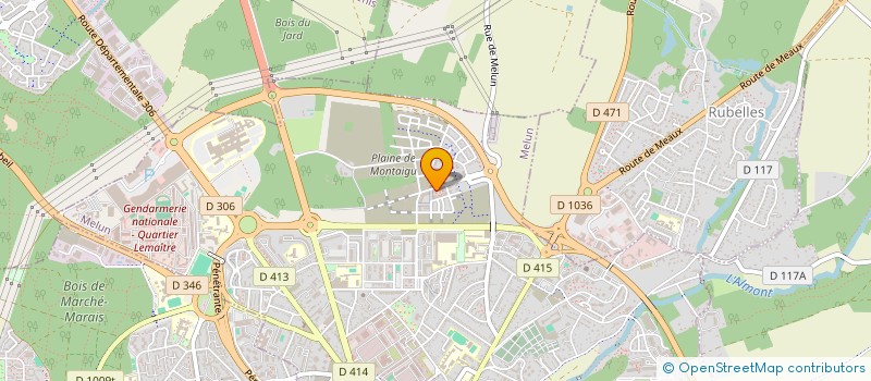 localisation de l'entreprise MADAME AURELIE DA JUSTA à MELUN