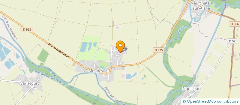 localisation de l'entreprise MADAME AURELIE DA ROCHA ALVES à VILLENEUVE-SUR-AISNE