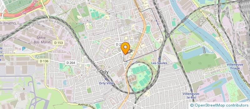 localisation de l'entreprise MADAME AURELIE DA SILVA  ORLY