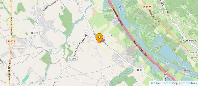 localisation de l'entreprise MADAME AURELIE DAIGRE  ARENTHON