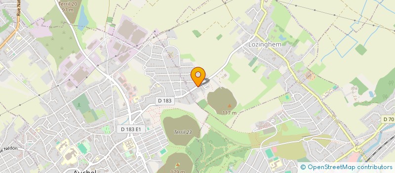 localisation de l'entreprise MADAME AURELIE DALBIN  LOZINGHEM