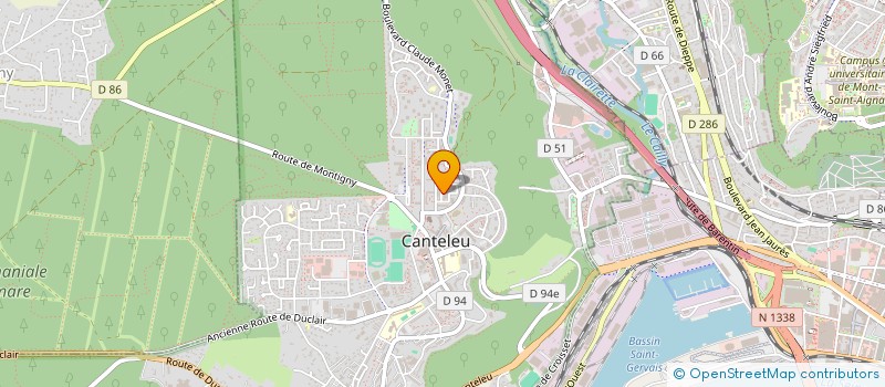 localisation de l'entreprise MADAME AURELIE DALSTEIN à CANTELEU