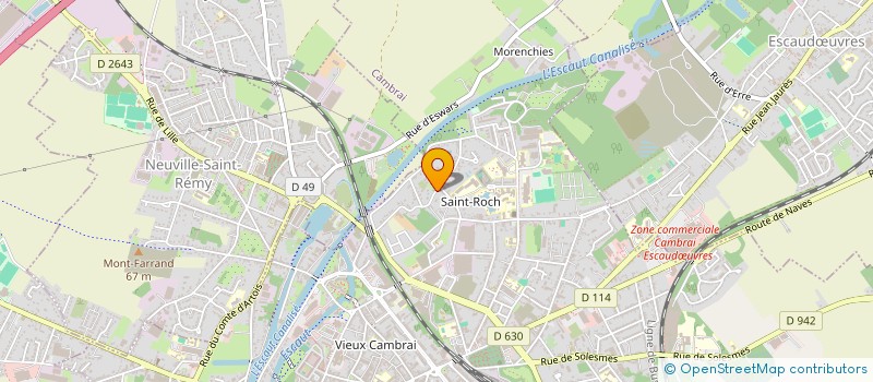 localisation de l'entreprise MADAME AURELIE DANOIZEL à MOEUVRES