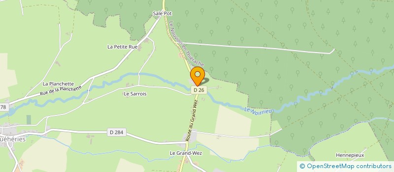 localisation de l'entreprise MADAME AURELIE DAROUX  ESQUEHERIES