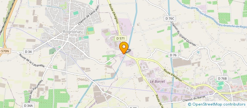 localisation de l'entreprise MADAME AURELIE DATHUEYT  CHATEAURENARD