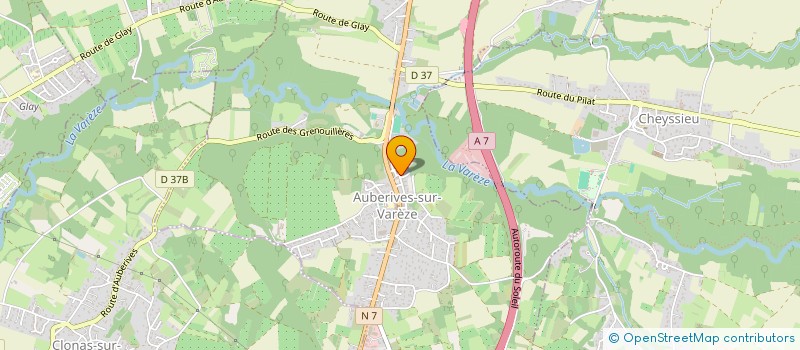 localisation de l'entreprise MADAME AURELIE DAVEINE  CHIMILIN