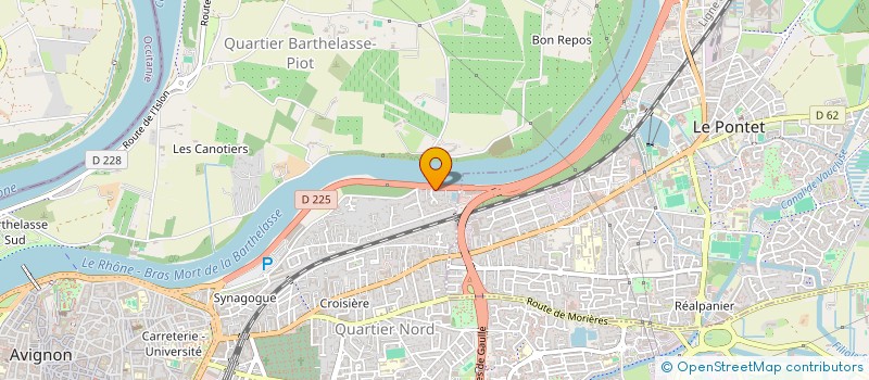 localisation de l'entreprise MADAME AURELIE DAVIN  AVIGNON