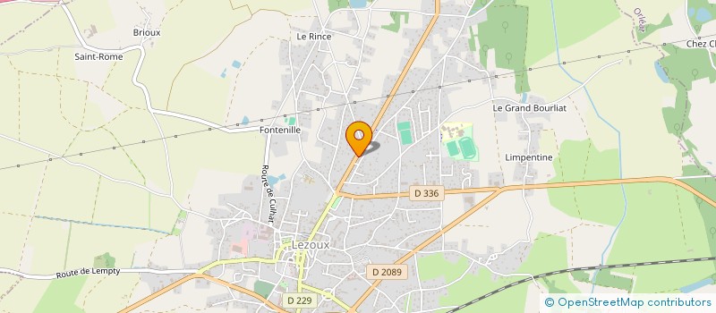 localisation de l'entreprise MADAME AURELIE DE CIAN  LEZOUX