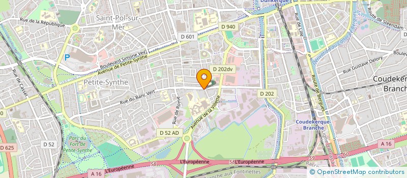 localisation de l'entreprise MADAME AURELIE DE GROOTE à DUNKERQUE