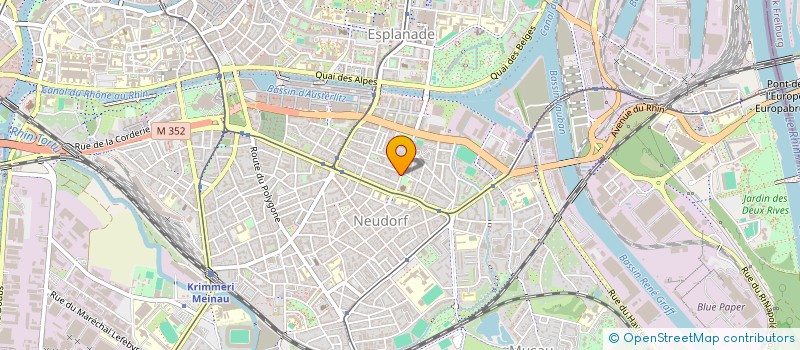 localisation de l'entreprise MADAME AURELIE DE HEINZELIN à STRASBOURG