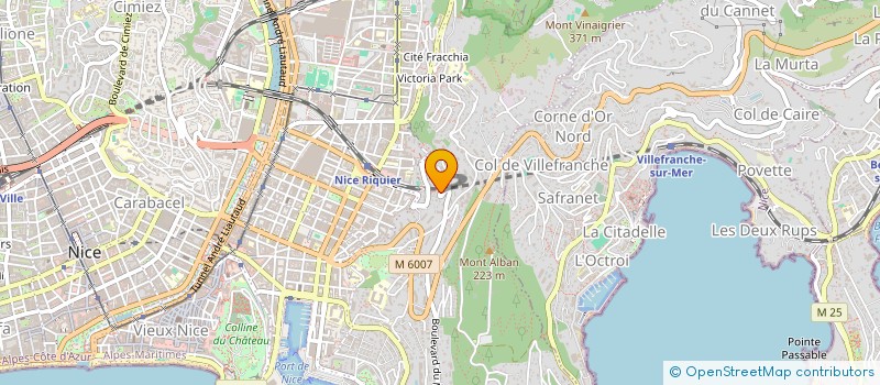 localisation de l'entreprise MADAME AURELIE DE LA ROUERE  NICE