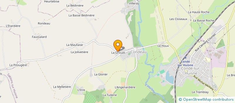 localisation de l'entreprise MADAME AURELIE DE MAGALHAES à SABLONS-SUR-HUISNE