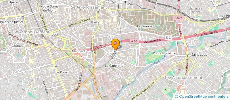localisation de l'entreprise MADAME AURELIE DE MARTINO à MARSEILLE