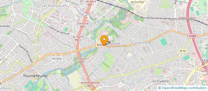 localisation de l'entreprise MADAME AURELIE DE RIVERIEULX DE VARAX à TOULOUSE
