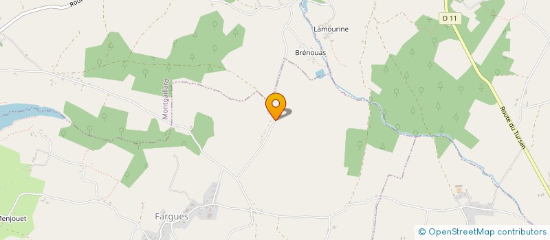 localisation de l'entreprise MADAME AURELIE DE TURENNE  FARGUES