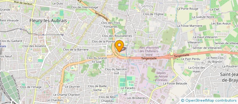 localisation de l'entreprise MADAME AURELIE DEJAEGHER à ORLEANS